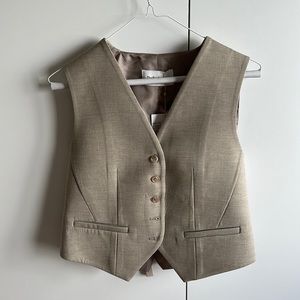 The Frankie Shop grey waistcoat